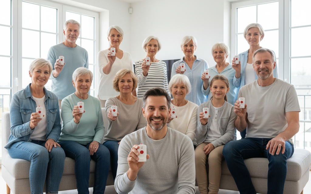 Sicherheitsschild und mobile App